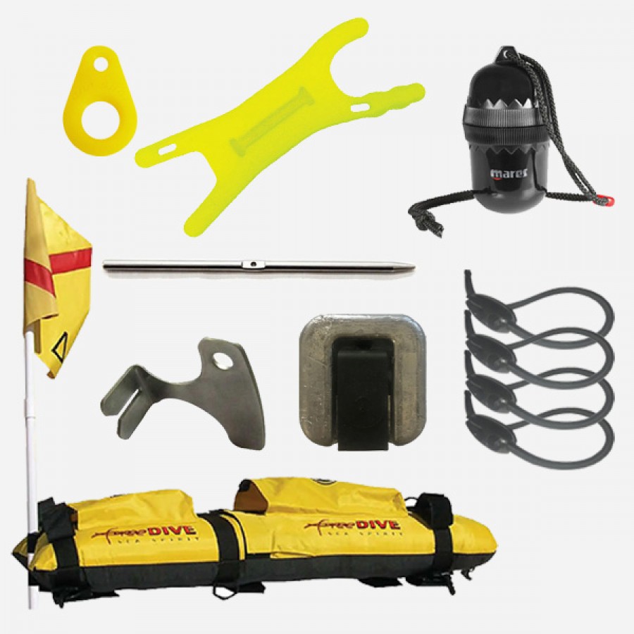 BUOY PACKAGE FOR SPEARFISHING SPEARFISHING / FREEDIVING
